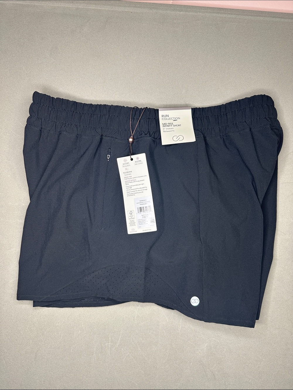 CALIA Women's Mid Rise Infinity Run Short - S - Picture 8 of 8